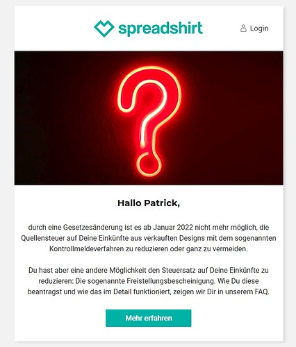 Spreadshirt-Email-Info