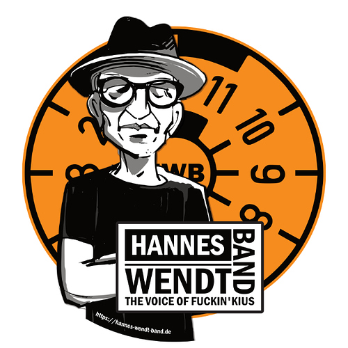 Hannes Wendt Band - CD Sticker-small